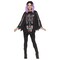Adult Rainbow Skeleton Poncho Costume Colorful Halloween Outfit Women